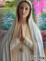Mary xinh đẹp animovaný GIF