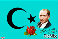 türk bayrağım - Ingyenes animált GIF
