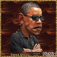 Barack Obama анимированный гифка