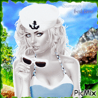 Summer is the best time... анимиран GIF
