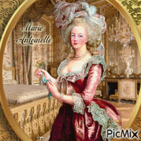Marie- Antoinette - Zdarma animovaný GIF
