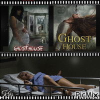 Ghost House GIF animado