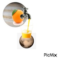 Jupiter gave it juice to pluto animovaný GIF