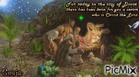Christ is born GIF animé