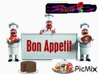 bon appétit animowany gif