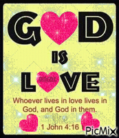 God is Love - Δωρεάν κινούμενο GIF