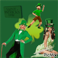 St Patrick day - GIF animé gratuit