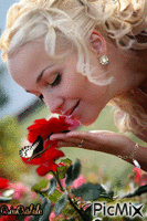 Parfum de roses - Ingyenes animált GIF
