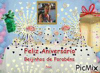Feliz Aniversário - Бесплатный анимированный гифка
