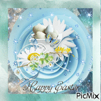 happy Easter 动画 GIF