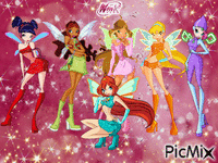 Winx club picture анимирани ГИФ