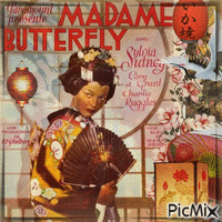 Madame Butterfly - Puccini - GIF animé gratuit