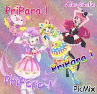 PriPara ! - GIF animé gratuit