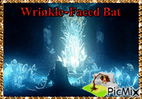 Wrinkle-faced bat - GIF animado gratis