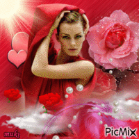 Card for you Sakuramarie! Thanks for your friendship! Kisses! ♥ ♥ ♥ анимиран GIF