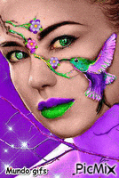 violetas - Бесплатный анимированный гифка