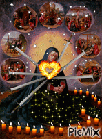 Notre Dame des Sept Doleurs - GIF animate gratis