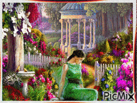 jardin - GIF animado grátis