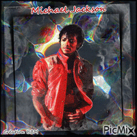 Michael Jackson par BBM animowany gif