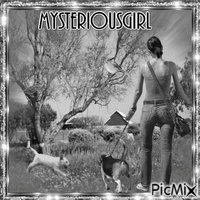 MysteriousGirl - Бесплатный анимированный гифка