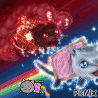 Nyan Cat animovaný GIF