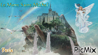 Le Mont Saint Michel - Zdarma animovaný GIF