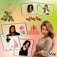 Michael Jackson. animuotas GIF