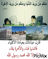Ecole et mosquée - GIF animé gratuit