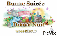 Bonne soirée Douce nuit - Zdarma animovaný GIF
