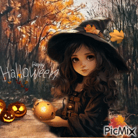 Happy Halloween animeret GIF