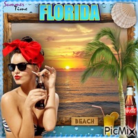 FLORIDA SUMMER USA animovaný GIF