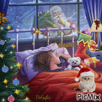 Sonho de Natal Animated GIF