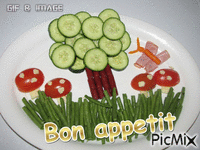 bon appetit - GIF animate gratis