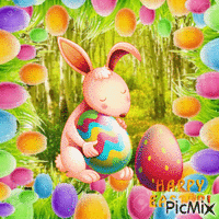 Happy Easter анимиран GIF