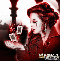 SAXON - Queen Of Hearts - Free animated GIF