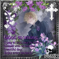 idv gravekeeper good morning 动画 GIF