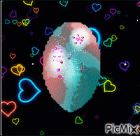forgó szív - Безплатен анимиран GIF