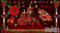 Merry Christmas geanimeerde GIF