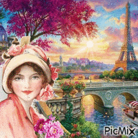 Paris. animēts GIF