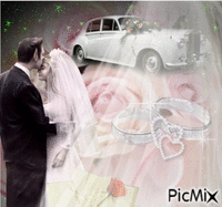 mariage - Бесплатный анимированный гифка