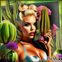 Cactus - Nemokamas animacinis gif