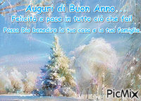 Buon Anno Nuovo - Безплатен анимиран GIF