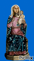 Talla de la Virgen de la Cabeza - GIF animé gratuit