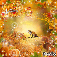 Autumn アニメーションGIF