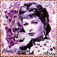 Hedy Lamarr GIF animata