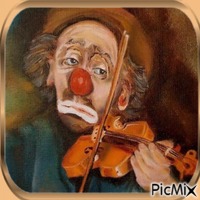 Clown triste - PNG gratuit