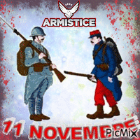 Concours : Armistice / Jour de commémoration - GIF animé gratuit