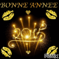 Bonne Année 2015 - Бесплатни анимирани ГИФ