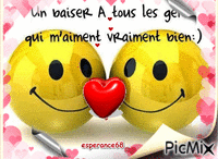 bisous a tout le monde - Free animated GIF