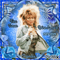 Tina Turner 1939-2023 R.I.P. ❤️❤️❤️ - Darmowy animowany GIF